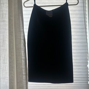 Herve Leger Elegant Black Pencil Skirt